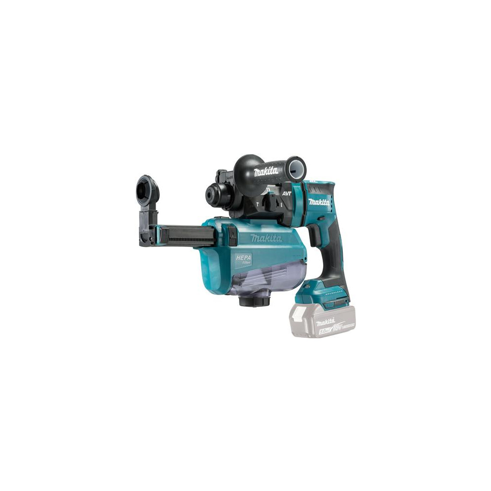 Produktbild för Makita DHR182ZWJ batteridriven borrhammare 18 V SDS-PLUS 1,7...