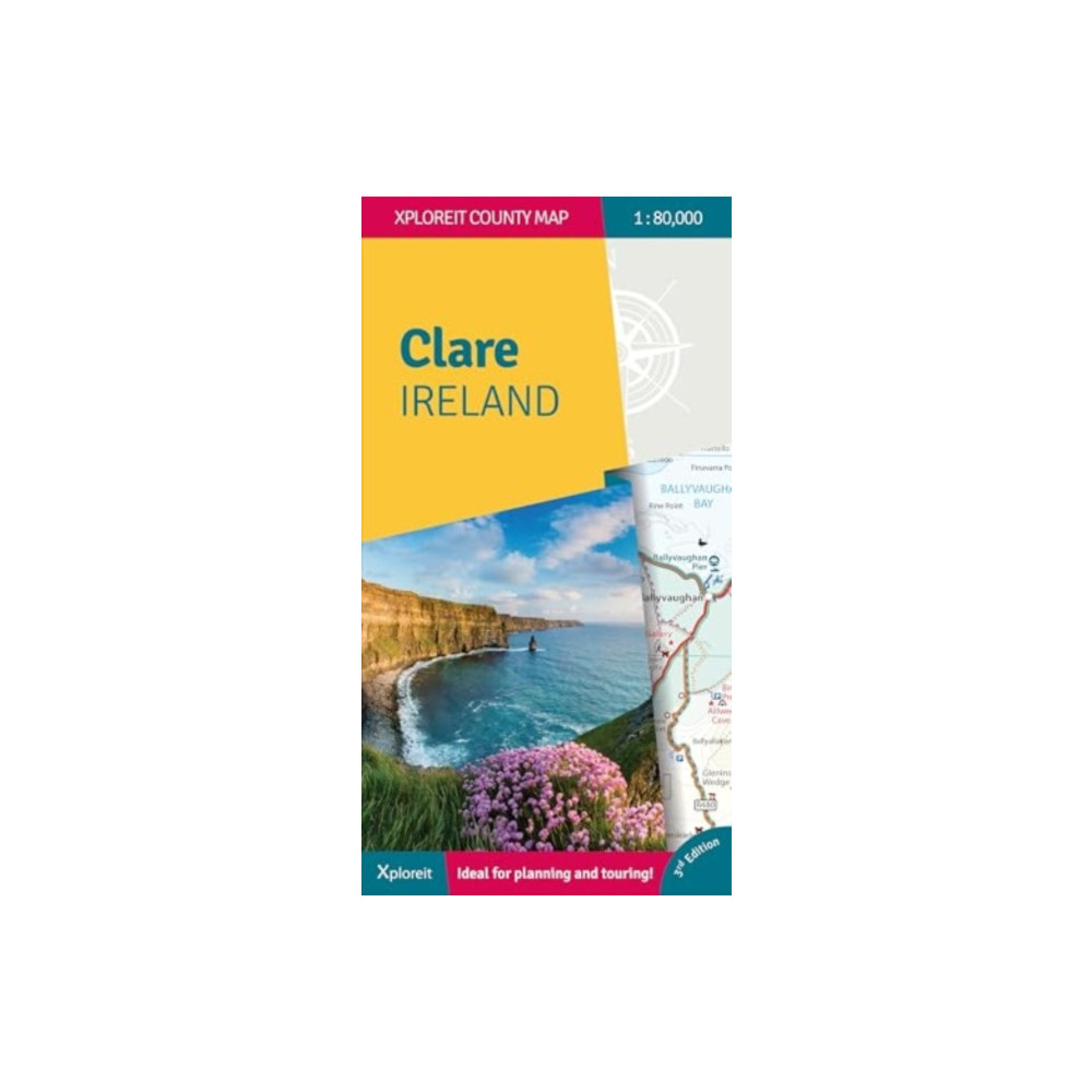 Produktbild för County Clare Xploreit map