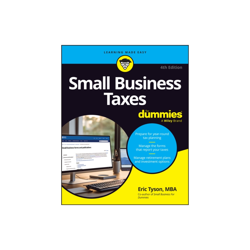 Produktbild för Small Business Taxes For Dummies (häftad, eng)