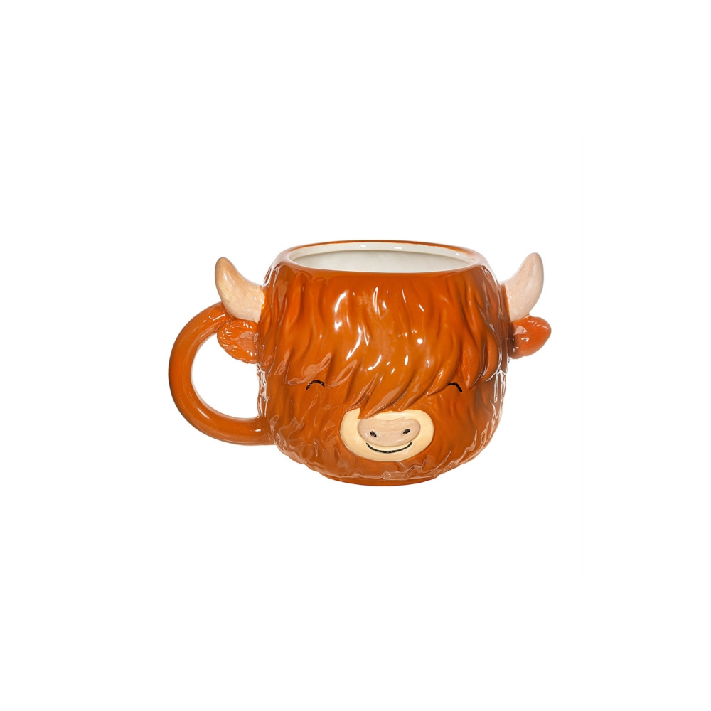 Produktbild för Highland Cow Shaped Mug
