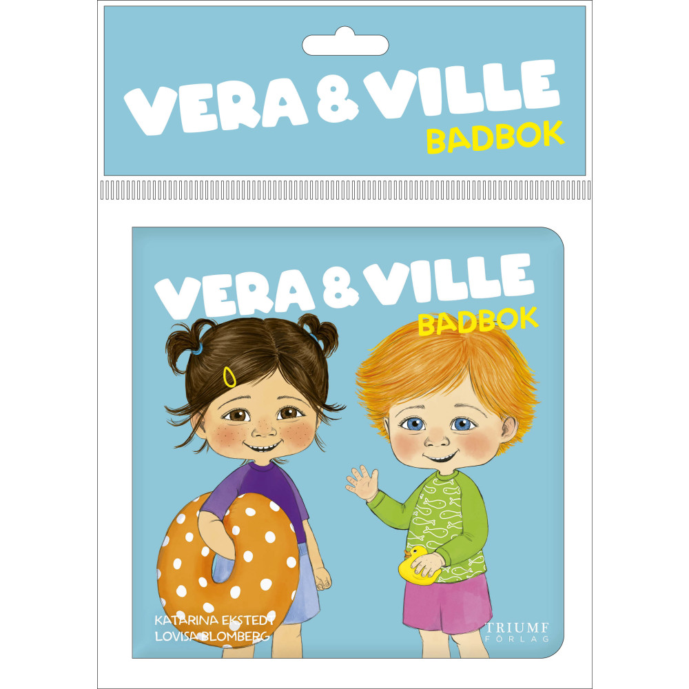 Produktbild för Vera och Ville badbok (bok, board book)