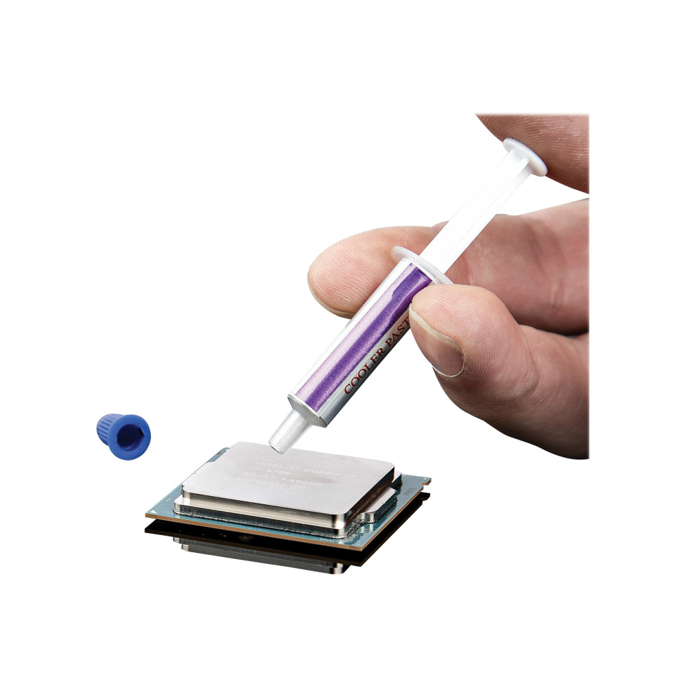 Produktbild för StarTech.com Thermal Paste, High Performance Thermal Paste, Re-sealable Syringes (1.5g), Metal Oxide Heat Sink Compound, CPU Thermal Paste, Thermal Glue, RoHS / CE - GPU Grease - kylpasta för processorkylfläns