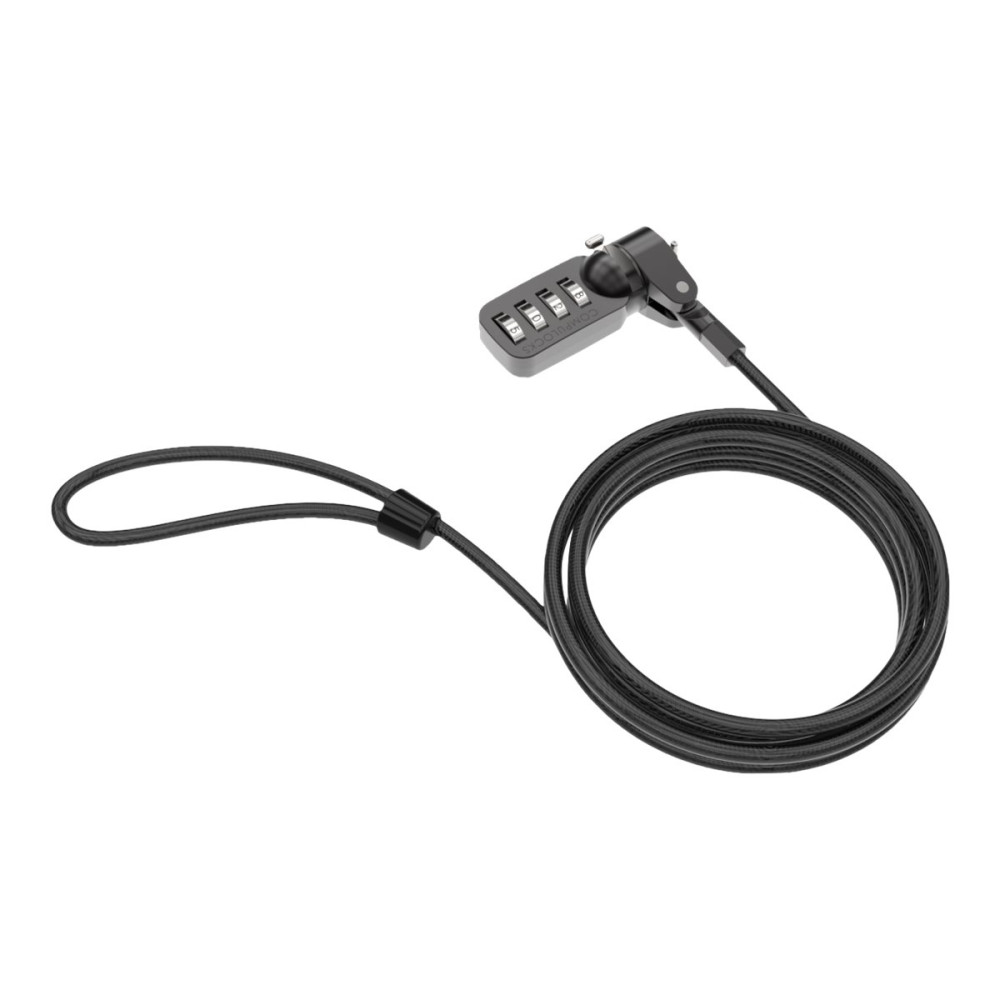 Produktbild för Compulocks T-bar Security Combination Cable Lock - lås för säkerhetskabel