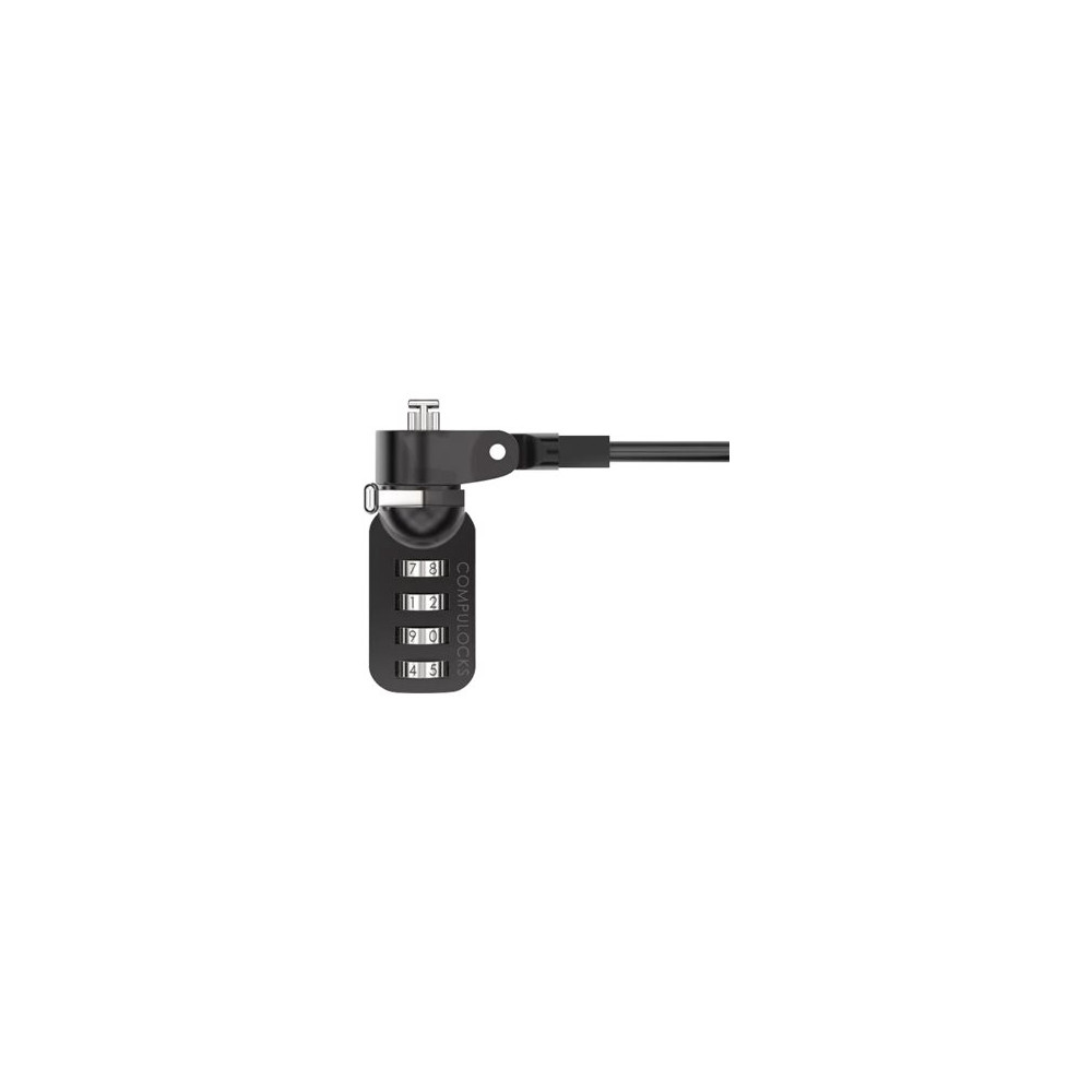 Produktbild för Compulocks T-bar Security Combination Cable Lock - lås för säkerhetskabel