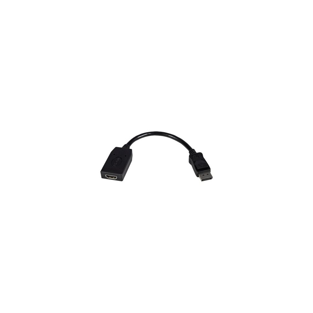 Produktbild för StarTech.com DisplayPort till HDMI-videoadapter - videokort - DisplayPort / HDMI - 24 cm