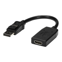Produktbild för StarTech.com DisplayPort till HDMI-videoadapter - videokort - DisplayPort / HDMI - 24 cm