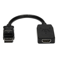 Produktbild för StarTech.com DisplayPort till HDMI-videoadapter - videokort - DisplayPort / HDMI - 24 cm