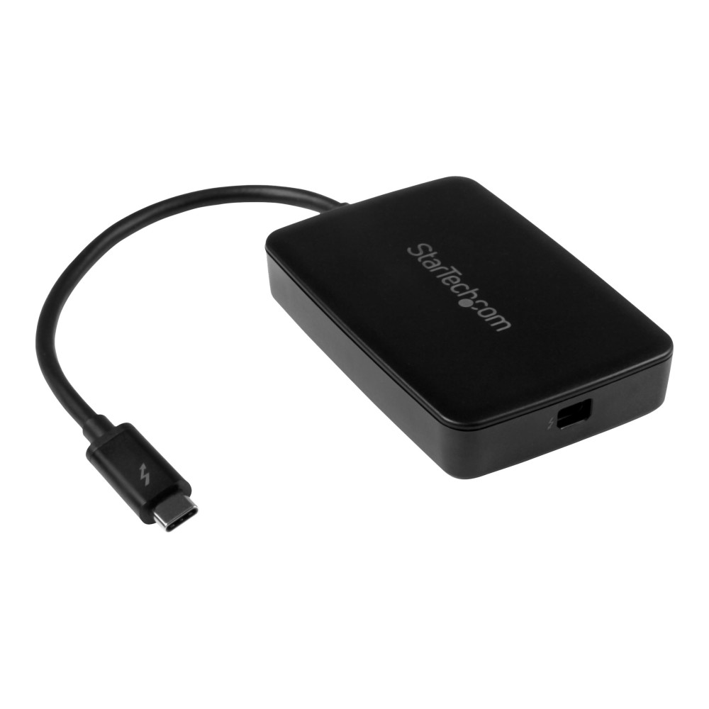 Produktbild för StarTech Thunderbolt 3 till Thunderbolt-adapter - Windows och Mac - videokort - Mini DisplayPort till USB-C - 28 cm