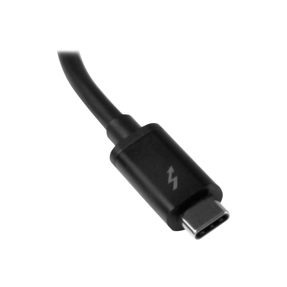 Produktbild för StarTech Thunderbolt 3 till Thunderbolt-adapter - Windows och Mac - videokort - Mini DisplayPort till USB-C - 28 cm