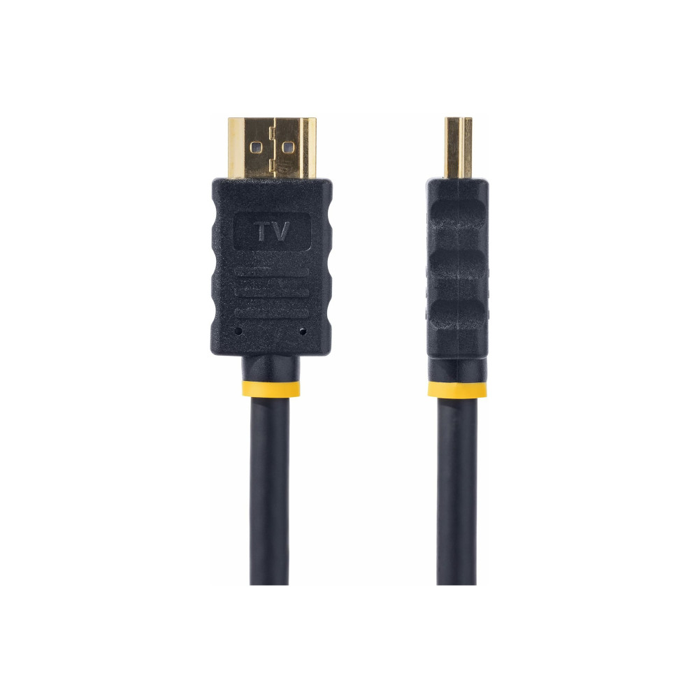 Produktbild för StarTech.com 5m (15 ft) Active High Speed HDMI Cable - Ultra HD 4k x 2k HDMI Cable - HDMI to HDMI M/M - 1080p - Audio Video Gold-Plated (HDMM5MA) - HDMI-kabel - 5 m