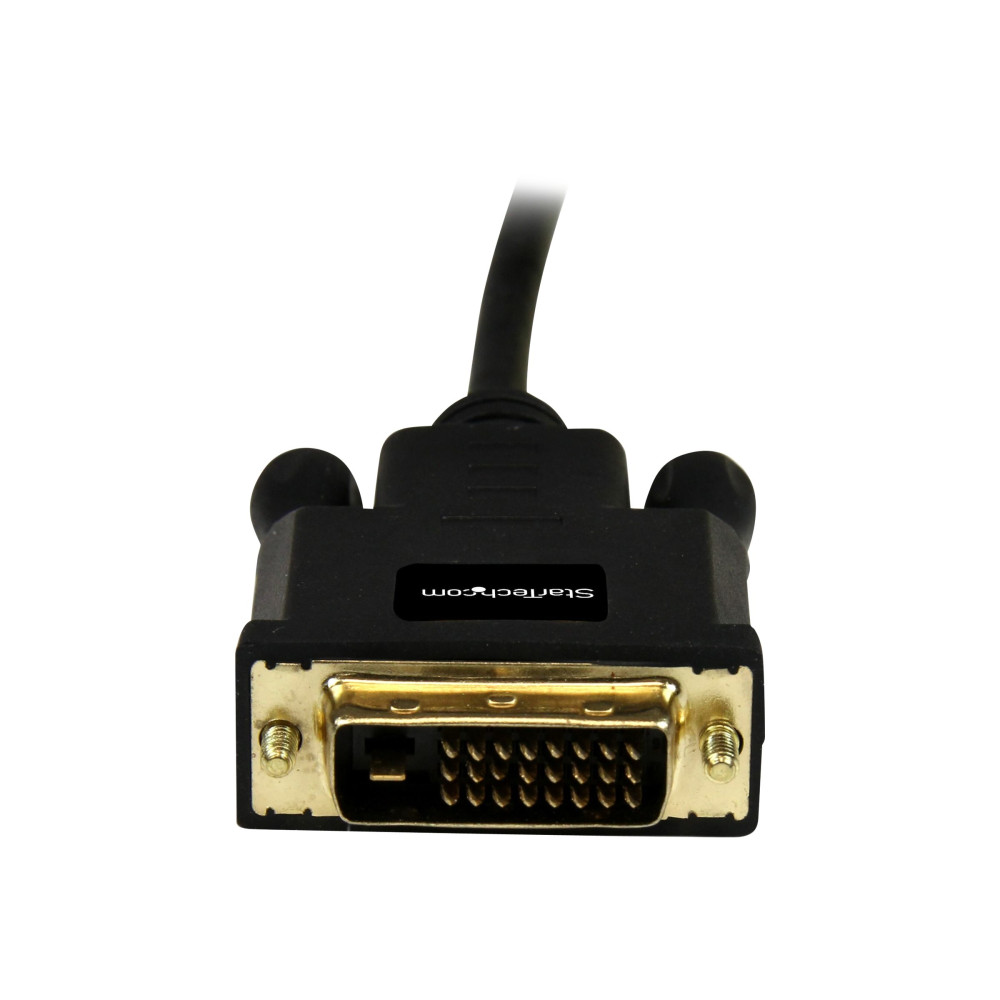 Produktbild för StarTech.com 1,8 m Mini DisplayPort till DVI-kabel - Mini DP till DVI-kabeladapter - 1080p video - Passiv mDP 1,2 till DVI-D Single Link - mDP eller Thunderbolt 1/2 Mac/PC till DVI-skärm - DisplayPort-kabel - 1.82 m