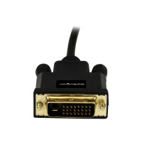 Produktbild för StarTech.com 1,8 m Mini DisplayPort till DVI-kabel - Mini DP till DVI-kabeladapter - 1080p video - Passiv mDP 1,2 till DVI-D Single Link - mDP eller Thunderbolt 1/2 Mac/PC till DVI-skärm - DisplayPort-kabel - 1.82 m