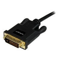 Produktbild för StarTech.com 1,8 m Mini DisplayPort till DVI-kabel - Mini DP till DVI-kabeladapter - 1080p video - Passiv mDP 1,2 till DVI-D Single Link - mDP eller Thunderbolt 1/2 Mac/PC till DVI-skärm - DisplayPort-kabel - 1.82 m