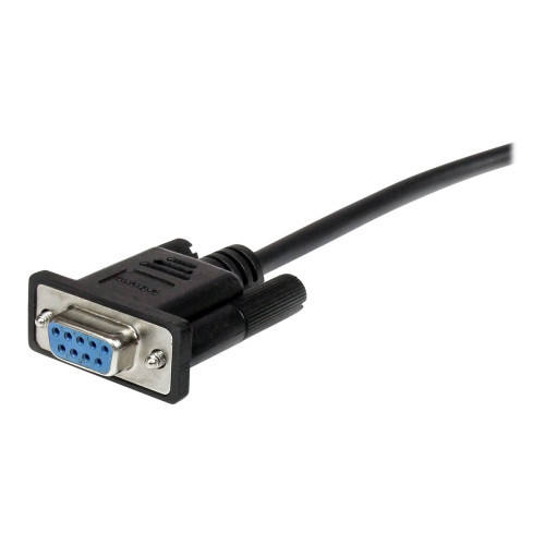 StarTech.com StarTech.com 0.5m Black Straight Through DB9 RS232 Serial Cable - DB9 RS232 Serial Extension Cable - Male to Female Cable - 50cm (MXT10050CMBK) - seriell förlängningskabel - DB-9 till DB-9 - 50 cm
