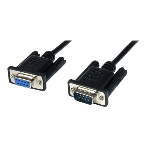 StarTech.com StarTech.com 1 m svart DB9 RS232 seriell nollmodemskabel F/M - nollmodemkabel - DB-9 till DB-9 - 1 m