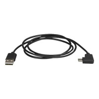 Produktbild för StarTech.com USB to USB C Cable - 1m / 3 ft - Right Angle USB Cable - USB A to USB C Cable - USB 2.0 Cable - USB Type C Cable (USB2AC1MR) - USB-kabel - USB till USB-C - 1 m