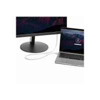 Produktbild för StarTech.com 6.6ft (2m) Thunderbolt 3 Cable, 20Gbps, 100W PD, 4K Video, Thunderbolt-Certified, Compatible w/ TB4/USB 3.2/DisplayPort - Thunderbolt-kabel - USB-C till USB-C - 2 m