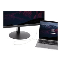 Produktbild för StarTech.com 6.6ft (2m) Thunderbolt 3 Cable, 20Gbps, 100W PD, 4K Video, Thunderbolt-Certified, Compatible w/ TB4/USB 3.2/DisplayPort - Thunderbolt-kabel - USB-C till USB-C - 2 m