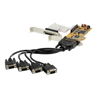 Produktbild för Startech 8-port PCI Express seriellt kort med 16C1050 UART - seriell adapter - PCIe - RS-232 x 8 - TAA-kompatibel