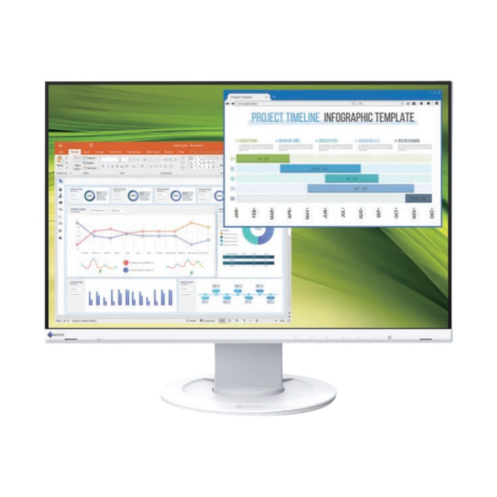 Produktbild för EIZO FlexScan EV2360-WT - LED-skärm - 22.5"