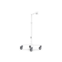 Produktbild för Compulocks Medical Rolling Cart Extended - VESA Compatible vagn - för LCD-display - vit
