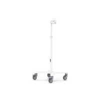 Produktbild för Compulocks Medical Rolling Cart Extended - VESA Compatible vagn - för LCD-display - vit