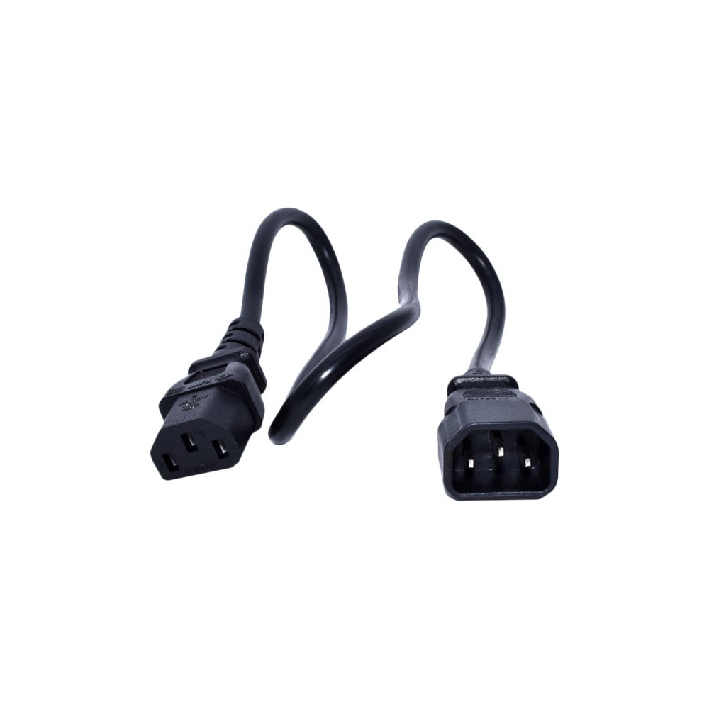 Produktbild för Zebra - strömkabel - power IEC 60320 C13 till IEC 60320 C14 - 50 cm