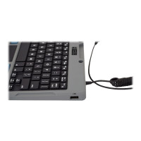 Produktbild för Gamber-Johnson Rugged Lite - tangentbord - med pekplatta - QWERTY - amerikansk Inmatningsenhet