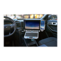 Produktbild för Gamber-Johnson Rugged Lite - tangentbord - med pekplatta - QWERTY - amerikansk Inmatningsenhet