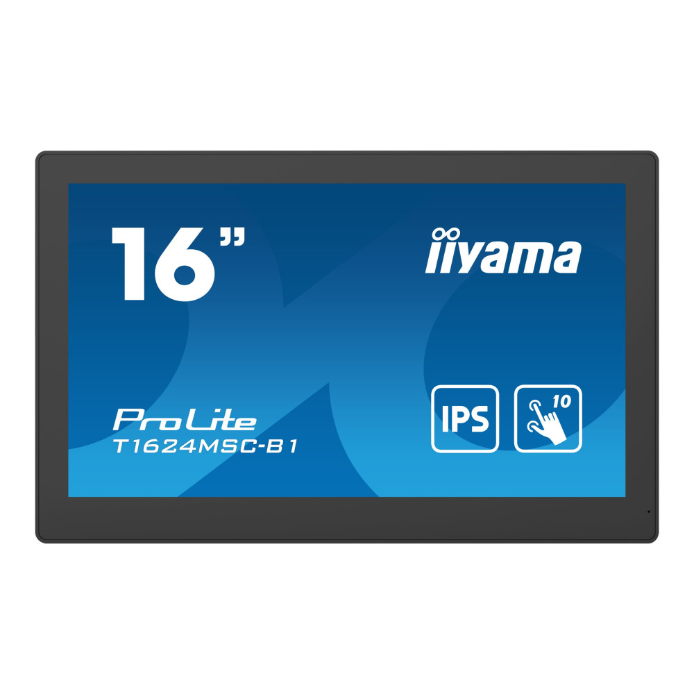 Produktbild för iiyama ProLite T1624MSC-B1 - LED-skärm - Full HD (1080p) - 15.6"