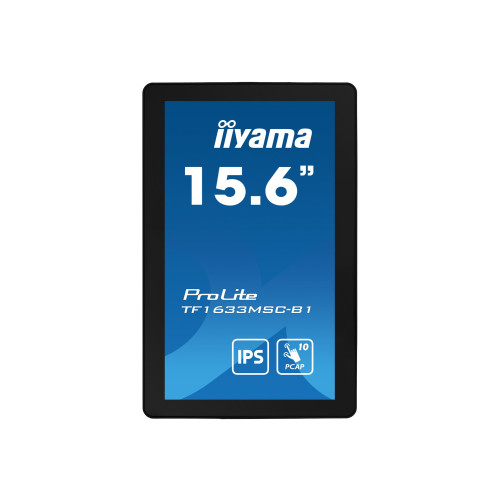 Iiyama iiyama ProLite TF1633MSC-B1 - LED-skärm - Full HD (1080p) - 15.6"