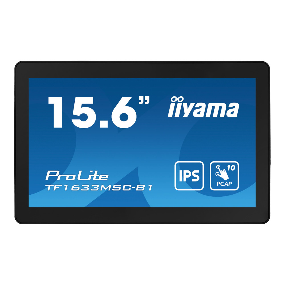 Produktbild för iiyama ProLite TF1633MSC-B1 - LED-skärm - Full HD (1080p) - 15.6"