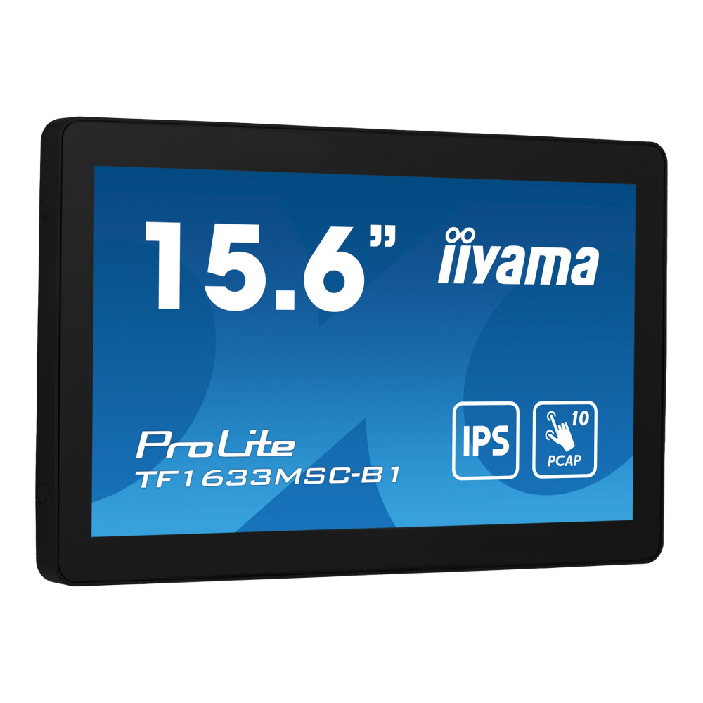 Produktbild för iiyama ProLite TF1633MSC-B1 - LED-skärm - Full HD (1080p) - 15.6"