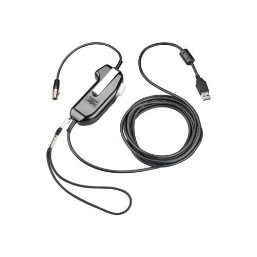 Hewlett-Packard HP Poly - PTT-headsetadapter (push-to-talk) för headset - mono, ej seriell - TAA-kompatibel