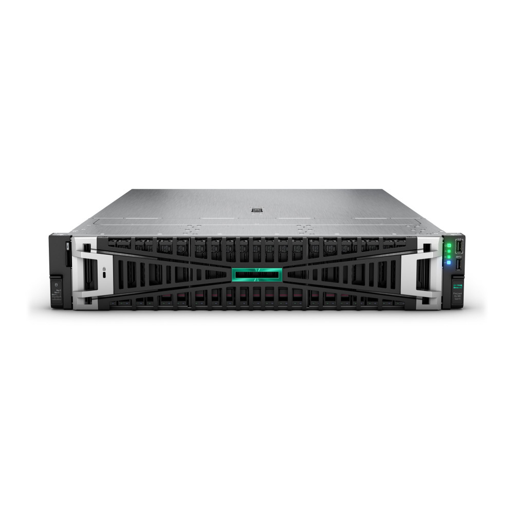 Produktbild för HPE ProLiant DL385 Gen11 - kan monteras i rack EPYC 9124 3 GHz - 64 GB - SSD 2 x 480 GB