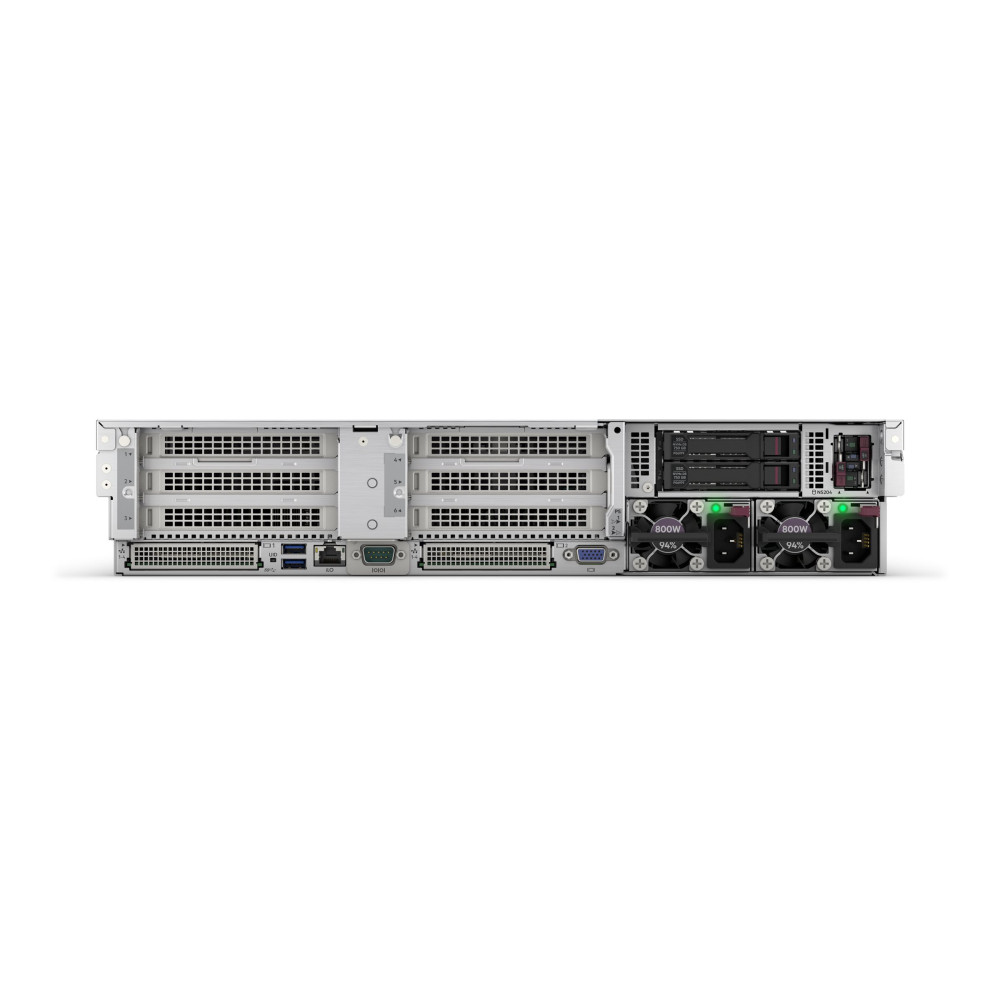 Produktbild för HPE ProLiant DL385 Gen11 - kan monteras i rack EPYC 9124 3 GHz - 64 GB - SSD 2 x 480 GB