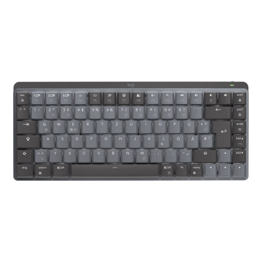 Produktbild för Logitech Master Series MX Mechanical Mini - tangentbord - QWERTY - USA, internationellt - grafit Inmatningsenhet
