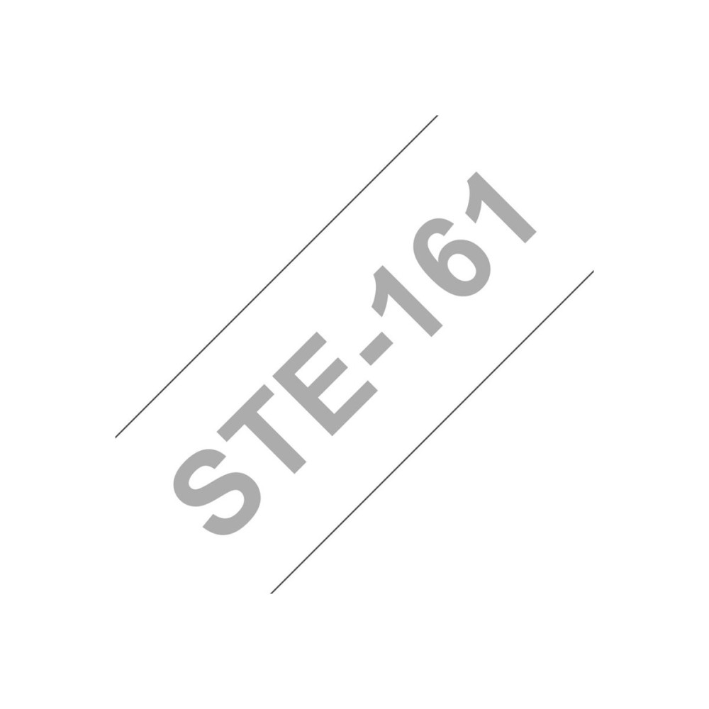 Produktbild för Brother STe-161 - stämpelband - 1 kassett(er) - Rulle (3,6 cm x 3 m)
