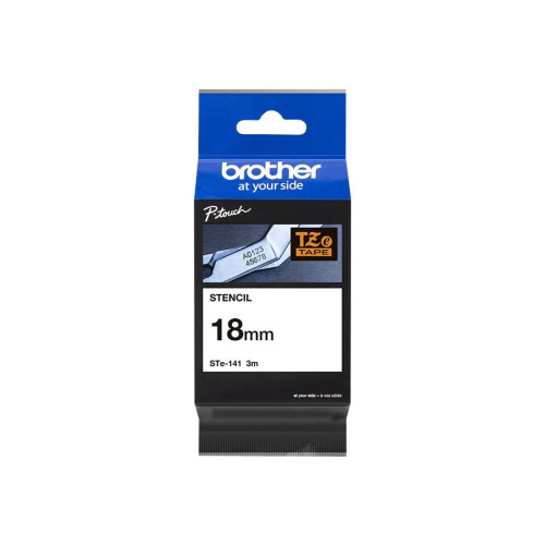 Brother Brother STe-141 - stämpelband - 1 kassett(er) - Rulle (1,8 cm x 3 m)