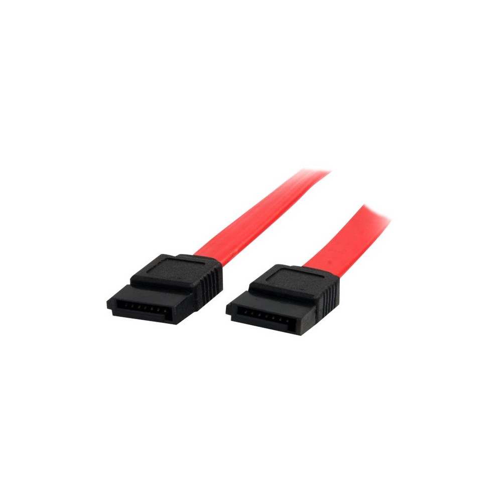 Produktbild för StarTech.com 36in SATA Serial ATA Cable - SATA cable - Serial ATA 150 - SATA (F) to SATA (F) - 3 ft - red - SATA36 - SATA-kabel - 0.9 m