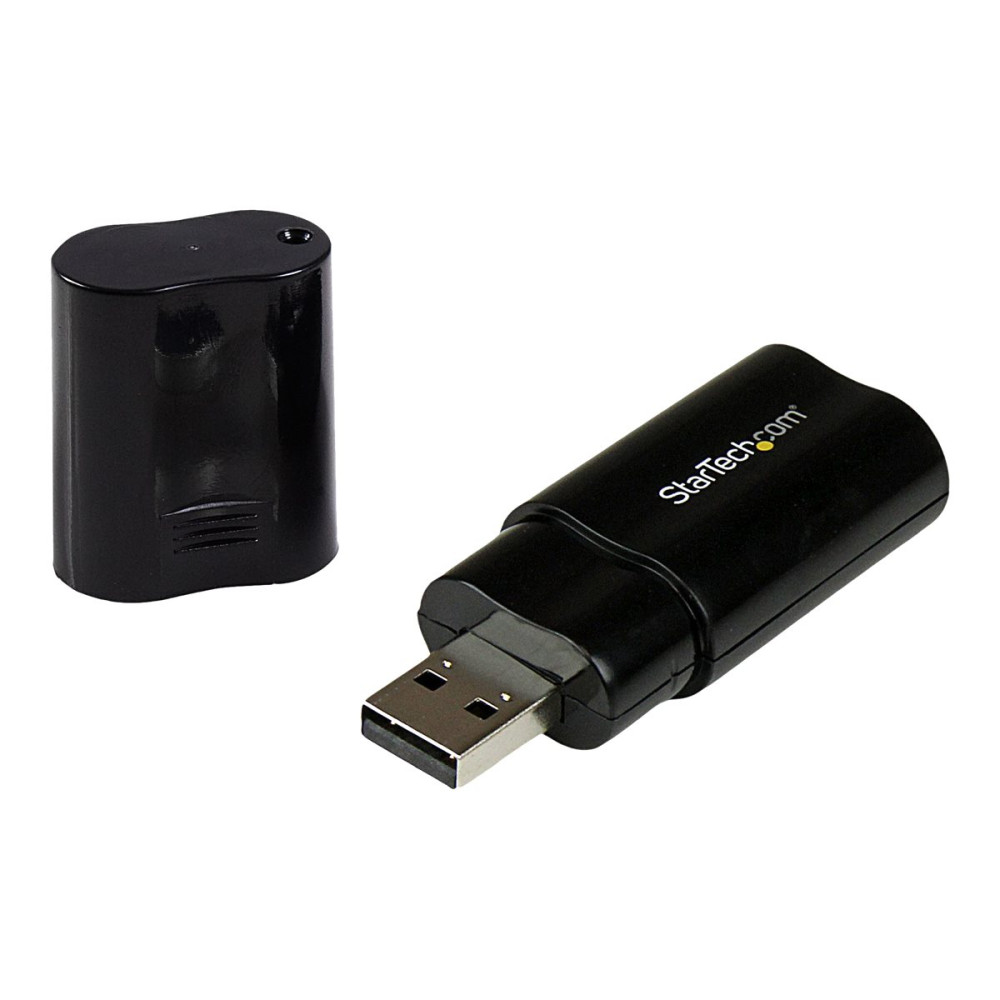 Produktbild för StarTech.com Externt ljudkort, USB stereo-audio-adapter - ljudkort - USB 2.0
