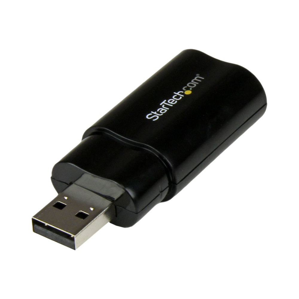 Produktbild för StarTech.com Externt ljudkort, USB stereo-audio-adapter - ljudkort - USB 2.0