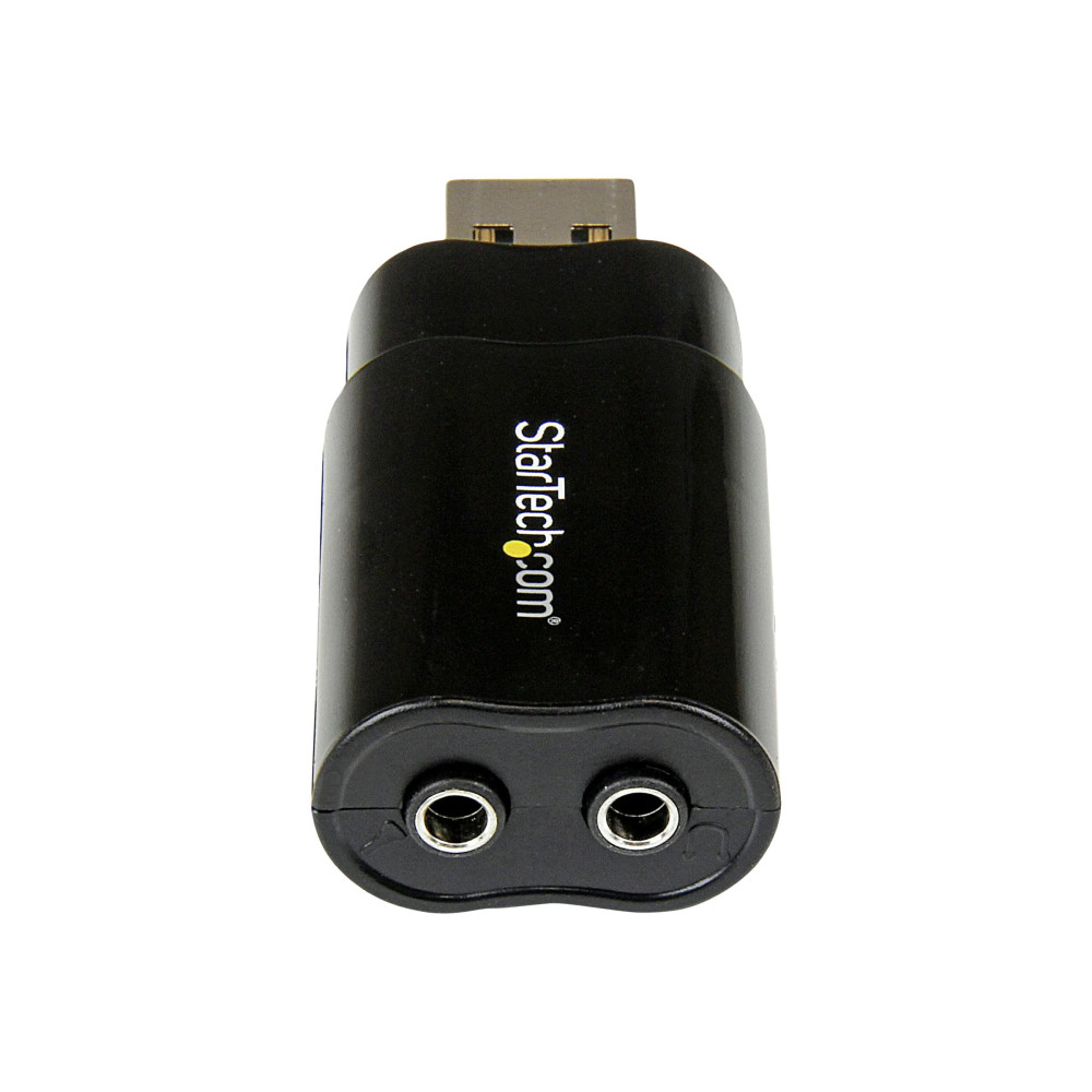 Produktbild för StarTech.com Externt ljudkort, USB stereo-audio-adapter - ljudkort - USB 2.0