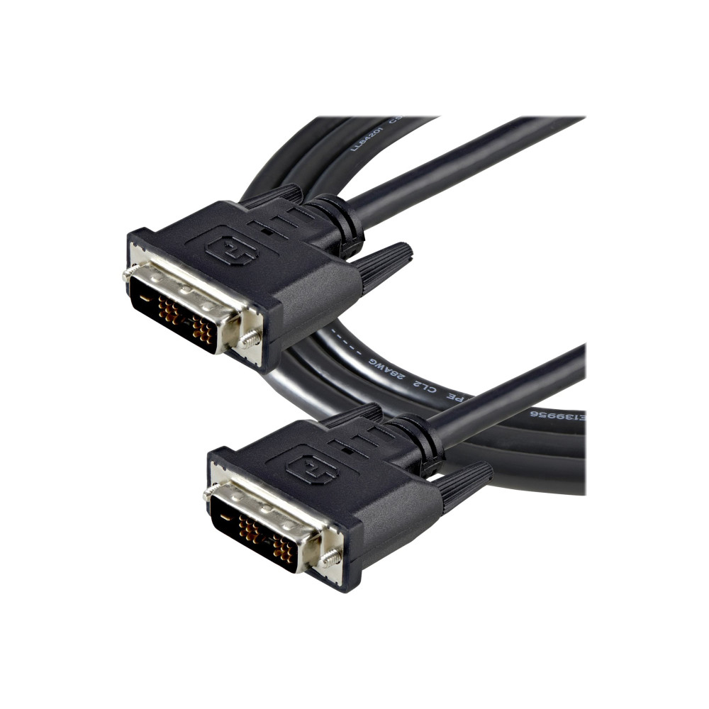 Produktbild för StarTech 2 m DVI-D Single Link-kabel - M/M - DVI-kabel - 2 m