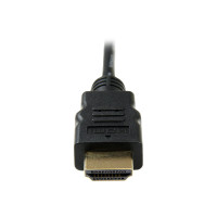 Produktbild för StarTech.com 3m High Speed HDMI® Cable with Ethernet - HDMI to HDMI Micro - M/M - 3 Meter HDMI (A) to HDMI Micro (D) Cable (HDADMM3M) - HDMI-kabel med Ethernet - 3 m