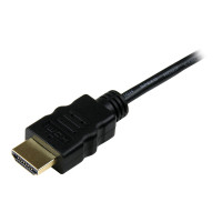 Produktbild för StarTech.com 3m High Speed HDMI® Cable with Ethernet - HDMI to HDMI Micro - M/M - 3 Meter HDMI (A) to HDMI Micro (D) Cable (HDADMM3M) - HDMI-kabel med Ethernet - 3 m