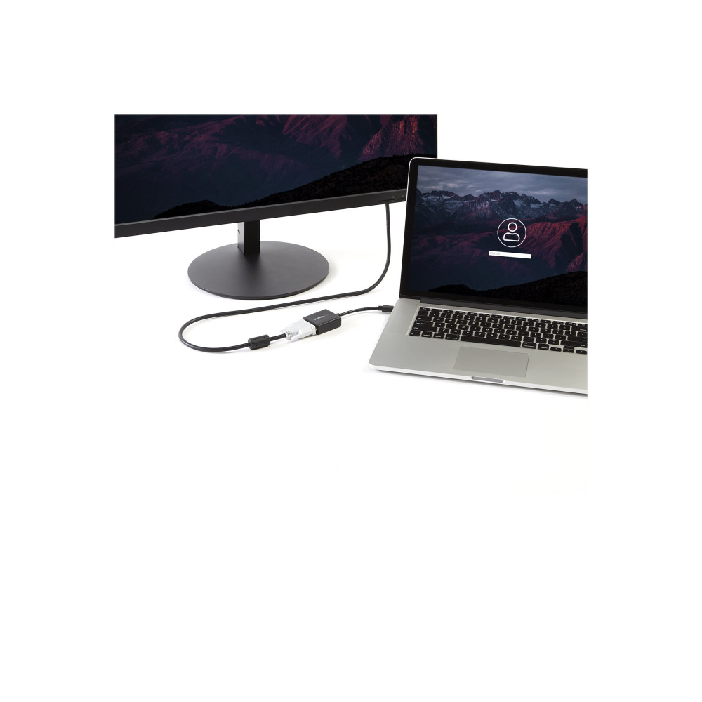 Produktbild för StarTech Mini DisplayPort till DVI-videoadapter - DVI-adapter - 10.2 cm