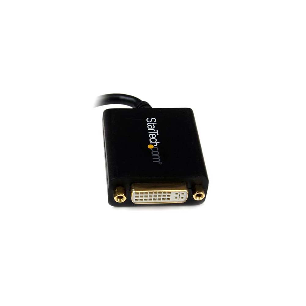 Produktbild för StarTech Mini DisplayPort till DVI-videoadapter - DVI-adapter - 10.2 cm