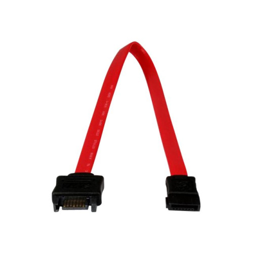 StarTech.com StarTech.com 0.3m SATA Extension Cable - 30cm 7 pin SATA Extension - 7 pin SATA Extension Cable - 7 pin SATA Extension cord - SATA-förlängningskabel - 30 cm