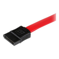 Produktbild för StarTech.com 0.3m SATA Extension Cable - 30cm 7 pin SATA Extension - 7 pin SATA Extension Cable - 7 pin SATA Extension cord - SATA-förlängningskabel - 30 cm